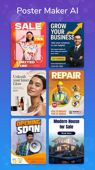 ポスターメーカー AI グラフィックデザイン Poster screenshot 9