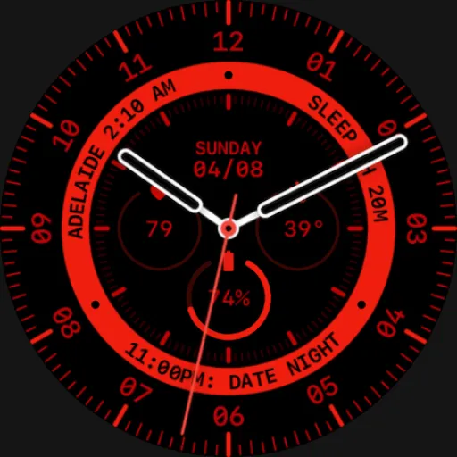 Analog Ultra Watch Face screenshot 11