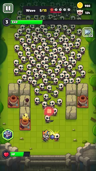 타워 디펜스의 왕, 타워킹! screenshot 2