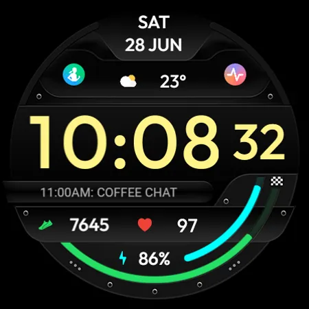 TVV Workout 5 Watch Face screenshot 8