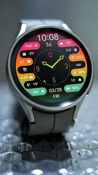 ZKin Watch Colorful Clock screenshot 5