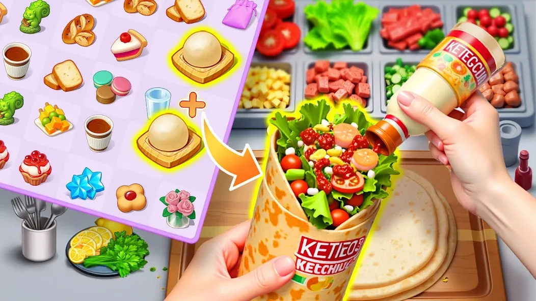 Happy Cooking Merge™ screenshot 6