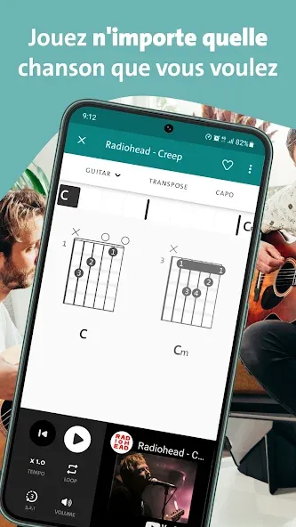 Chordify: Accords de chansons screenshot 1