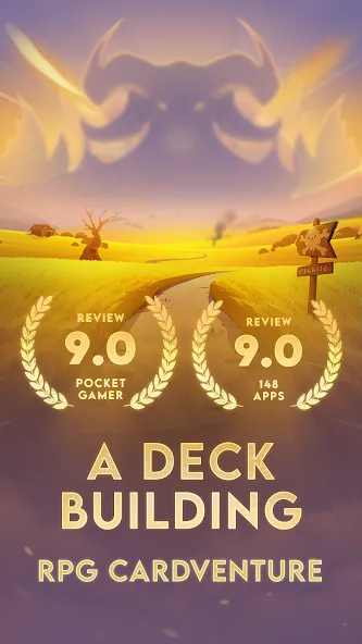 Dawncaster: Deckbuilding RPG screenshot 1