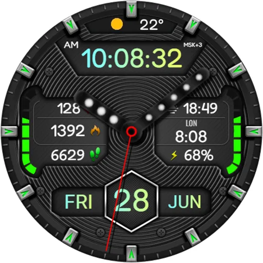 Hybrid KNATUM URX81 Watch face screenshot 19