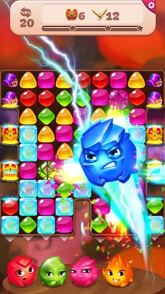 Charms of the Witch: Match 3 screenshot 6