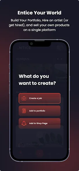 Entice Community screenshot 3