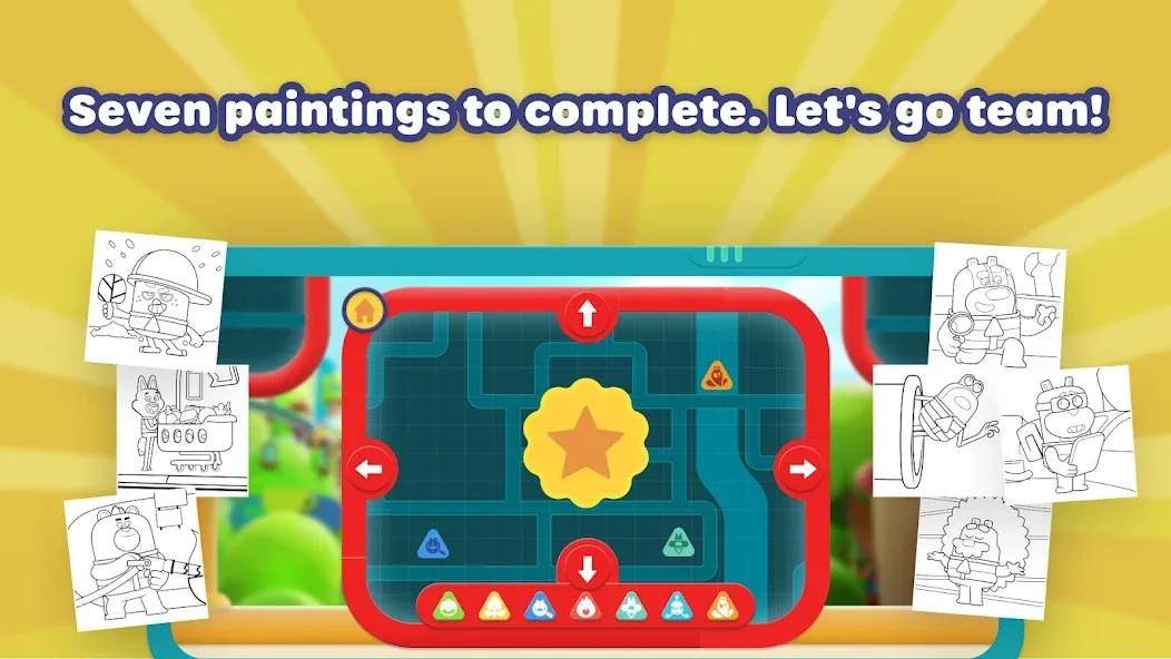 Big Tree City: Colouring Game screenshot 12