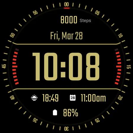 DADAM45: Graphic Watch Face screenshot 23