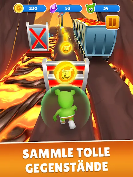 Gumibär run-Endlose Laufspiele screenshot 10