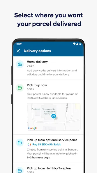 PostNord: Track & Send Parcels screenshot 2