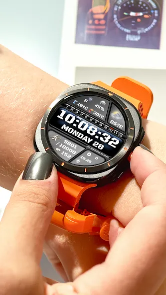 N-SPORT704 Weather Time Watch screenshot 6