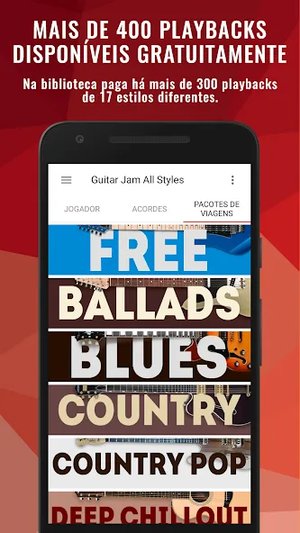 Backing Tracks Guitar Jam Pro screenshot 7