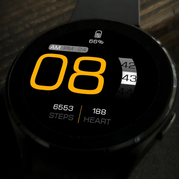 Key062 Digital Watch Face screenshot 5