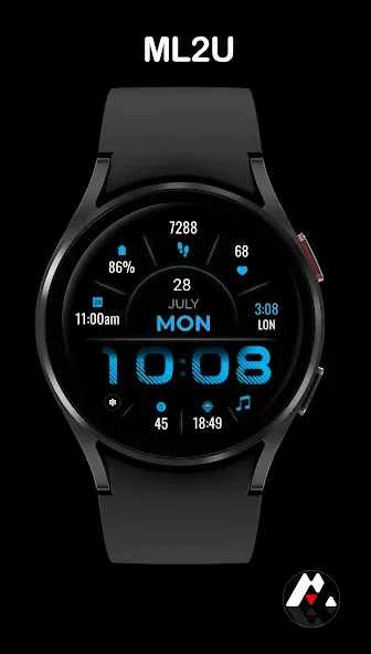 ML2U 127 Watch Face screenshot 4