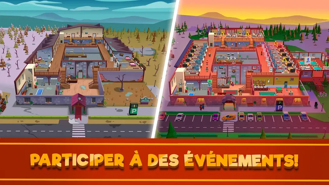 Idle Hotel Empire Tycoon-Jeu screenshot 4