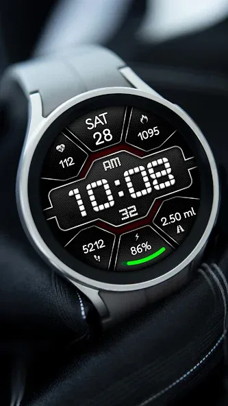 Digital Pulse URX12 Watch face screenshot 1