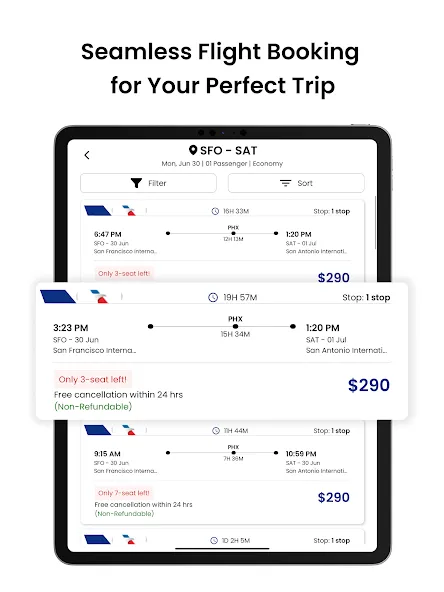 Travelfika: Hotels & Flights screenshot 13