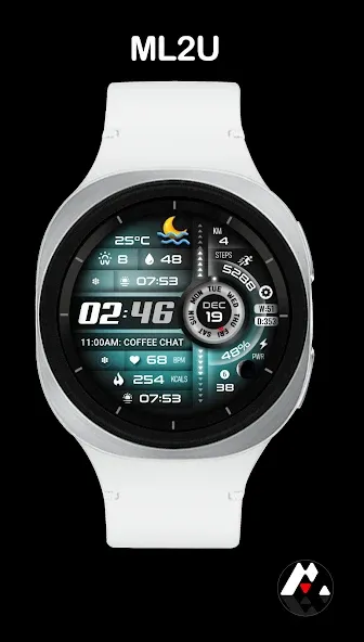 ML2U 342 Watch Face screenshot 3