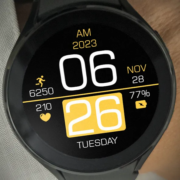 Key108 Digital Watch Face screenshot 8