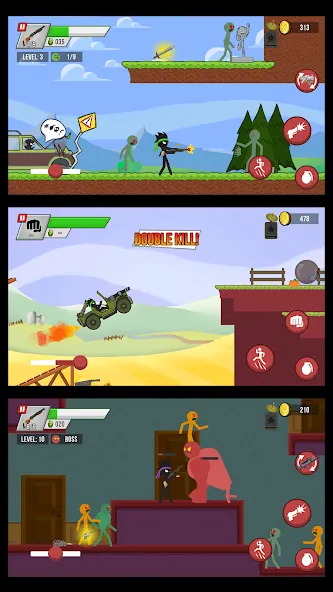 Stick vs Zombies: Platformer screenshot 7