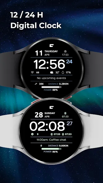 EXD035: Digital Watch Face screenshot 3