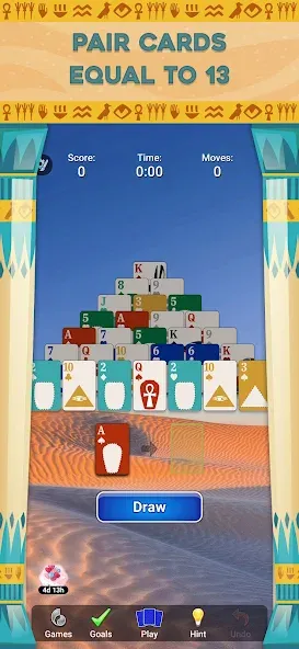 Pyramid Solitaire - Card Games screenshot 10