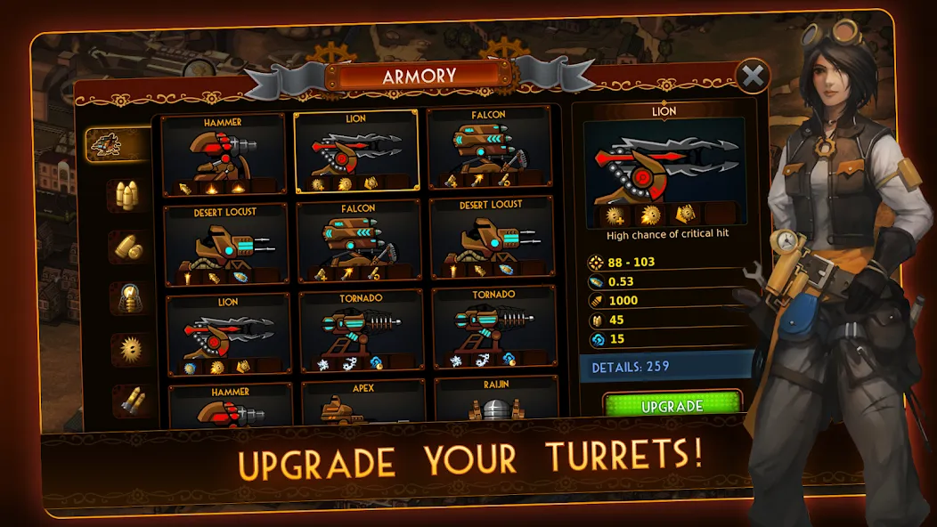 Steampunk Tower 2 Defense Game screenshot 6