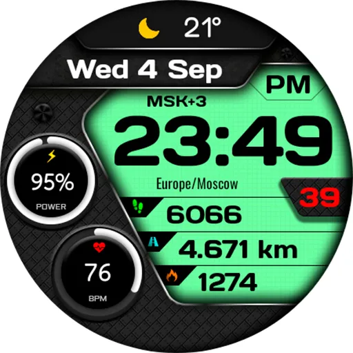 Digital Kelt Watch Face screenshot 22
