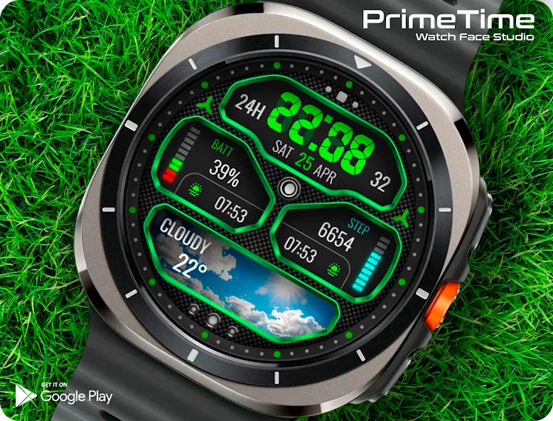PT45 Hybrid Watch Face screenshot 4