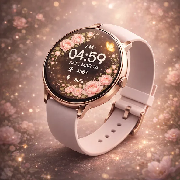 Cute Floral Aesthetic Watch screenshot 7