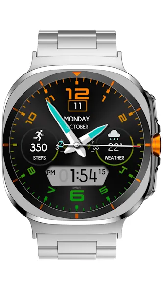 NTV439 - Hybrid watch face screenshot 2
