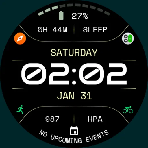 EXD195: Digital Watch Face screenshot 30