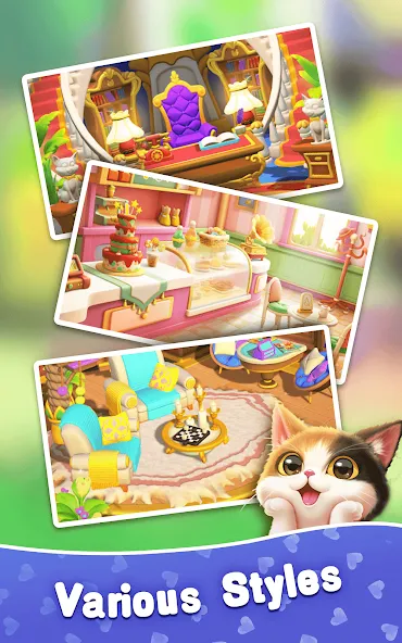 Kitten Match 3D screenshot 17