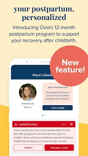 Ovia: Fertility, Cycle, Health screenshot 2
