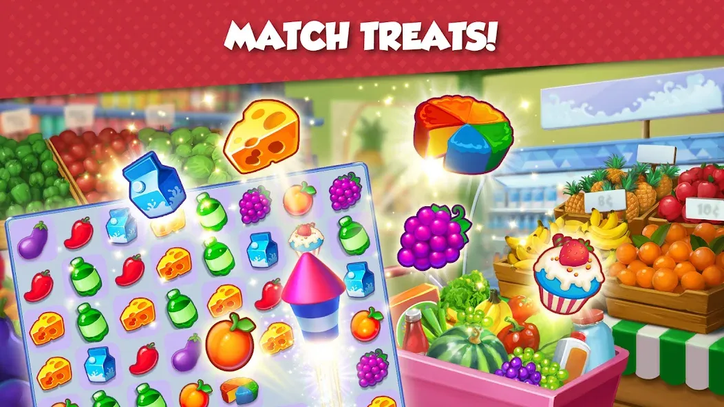 Supermarket Mania - Match 3 screenshot 7