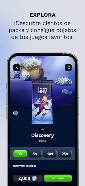 LootBoy: Packs. Drops. Juegos. screenshot 1