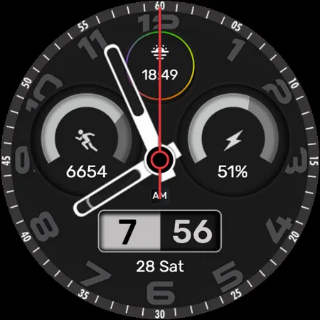 IA133 Classic Watchface screenshot 8