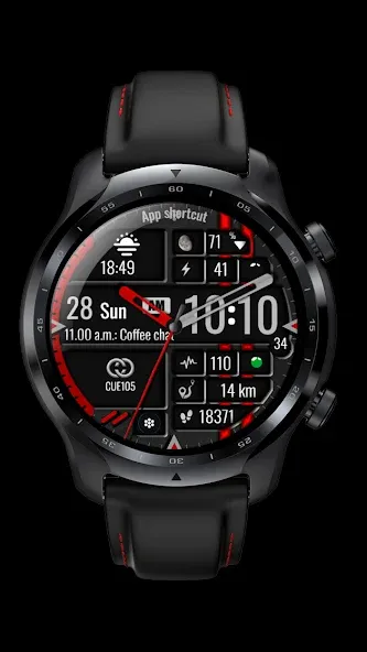 Digital Watch Face CUE105 screenshot 4