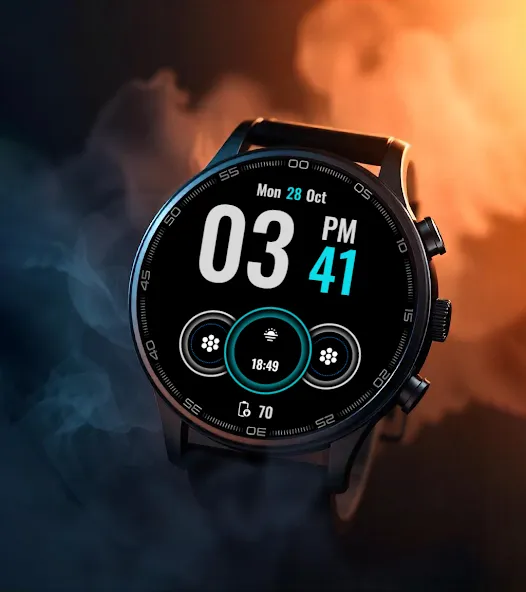 Big Digital Clock Watch Face screenshot 5