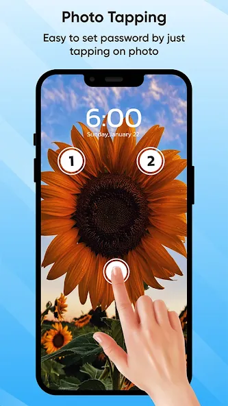 ロック画面をタッチ 写真をタッチ screenshot 4