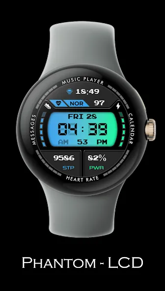 Phantom - LCD v4 | watch face screenshot 3