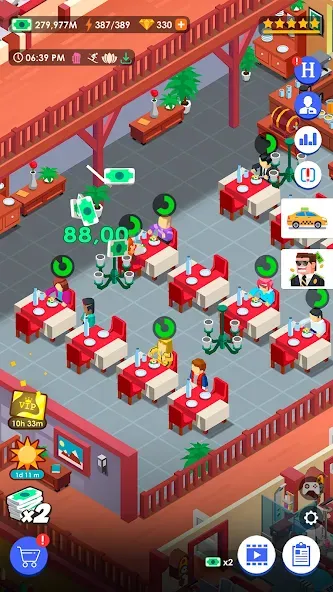 Idle Hotel Empire Tycoon-Jeu screenshot 6