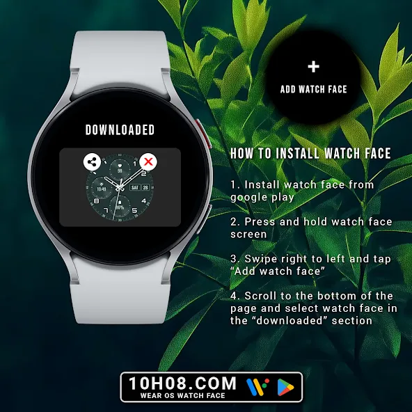 Watch face 10h08.com #141 screenshot 8