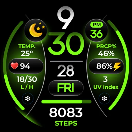 OMG 346 Weather Fitness Watch screenshot 31