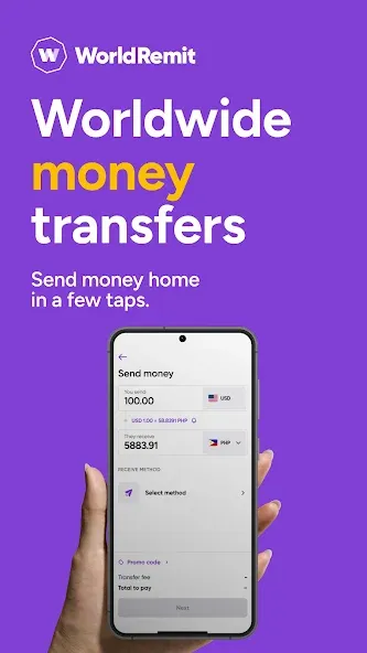 WorldRemit: Money Transfer App screenshot 1