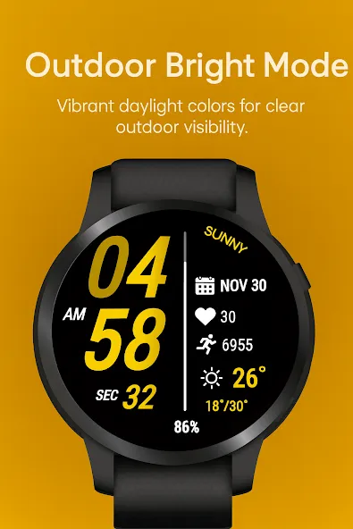 Sport Digital Edge WatchFace screenshot 5