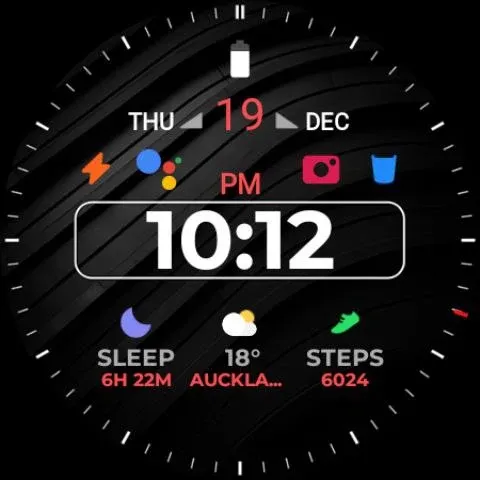 Night ver 58 - watch face screenshot 23
