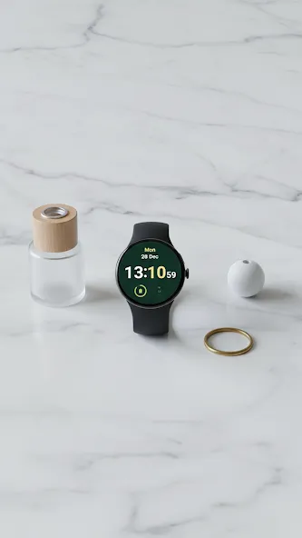 Minimal-Clean Time Watch screenshot 1