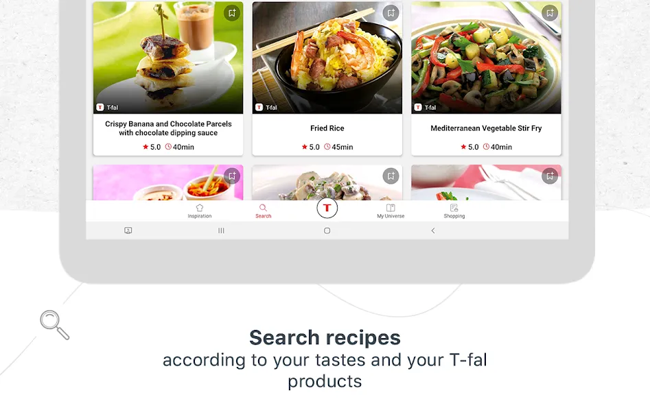 T-fal, recipes and more… screenshot 7